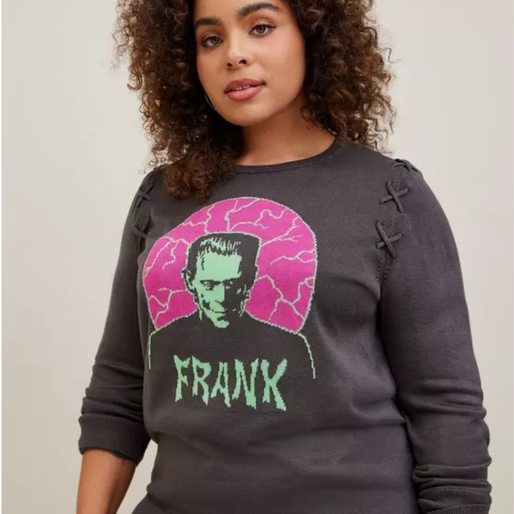 Torrid Frankenstein Graphic Sweater